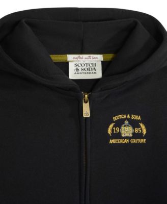 Big Boys Graphic Fleece Zip Up Hoodie