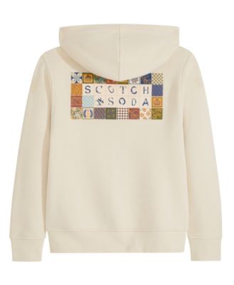 Big Boys Graphic Fleece Zip Up Hoodie
