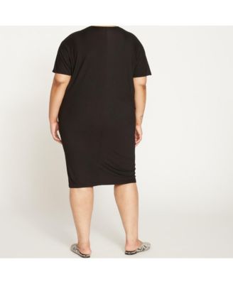 Plus Size Teresa Liquid Jersey Dress