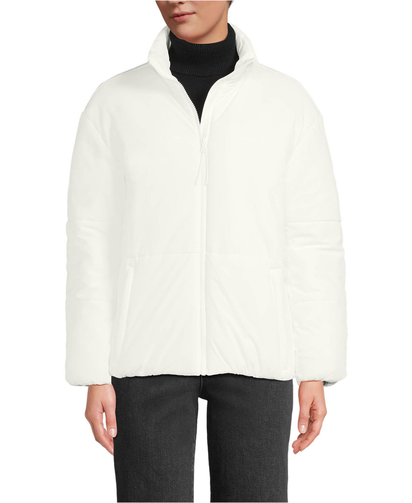 Женская куртка Lands' End Insulated Wide Channel Commuter — фото 1