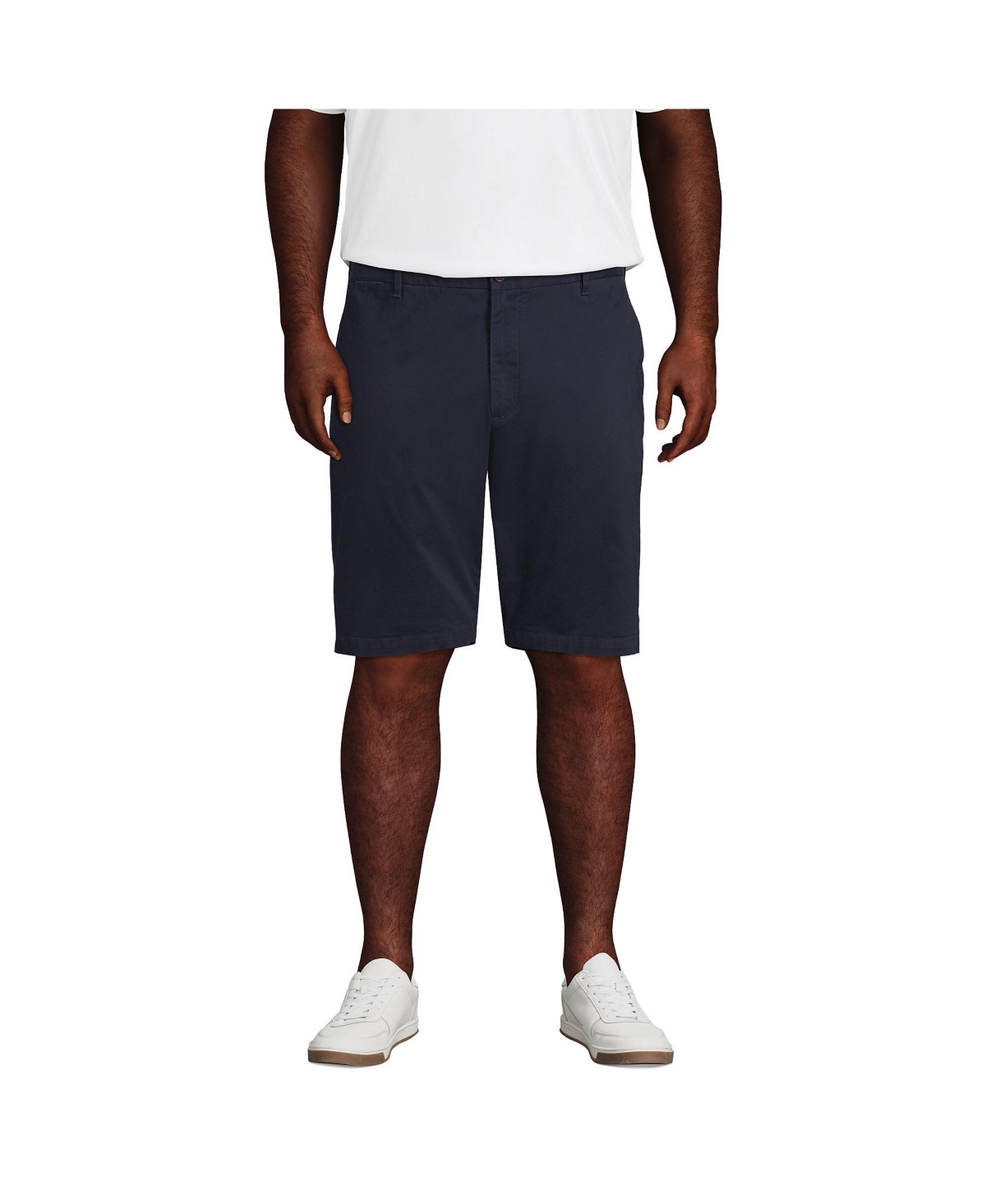 Big & Tall 11" Comfort Waist Stretch Chino Shorts - Radiant navy