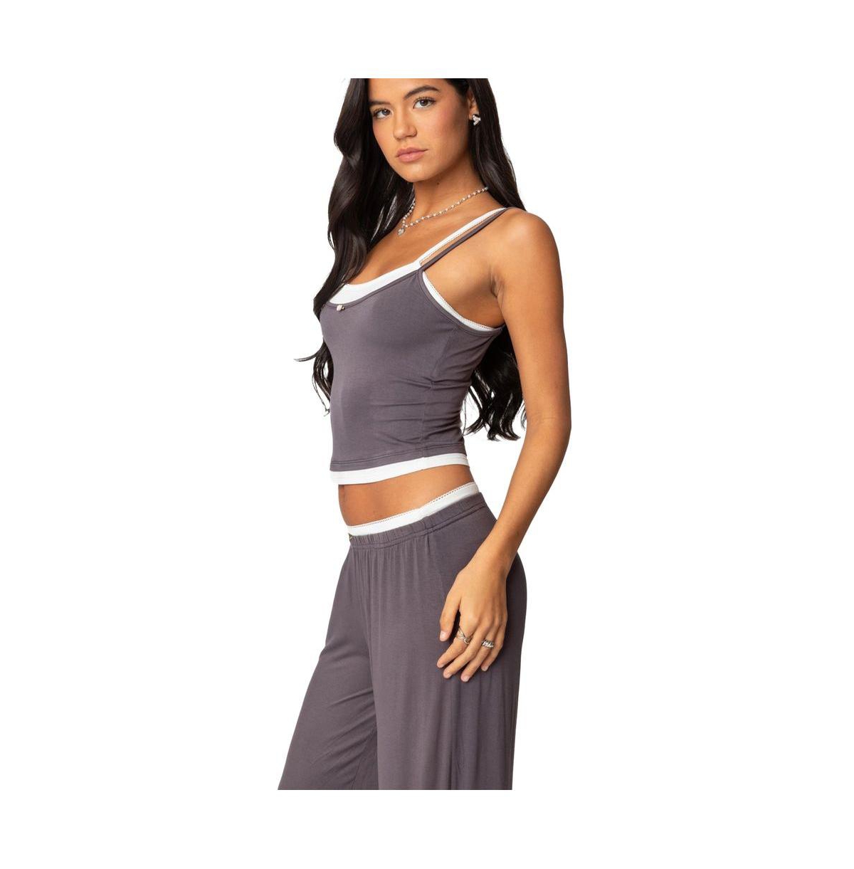 Edikted Women's Elsa Layered Tank Top
