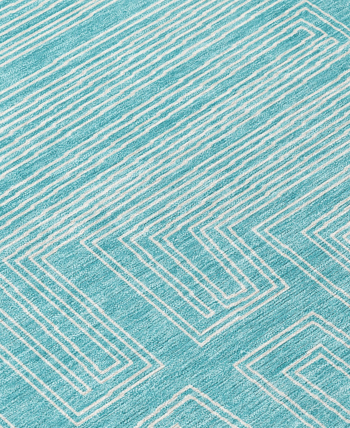 Addison Chantille Machine Washable Acn1045 8'x10' Area Rug In Turquoise