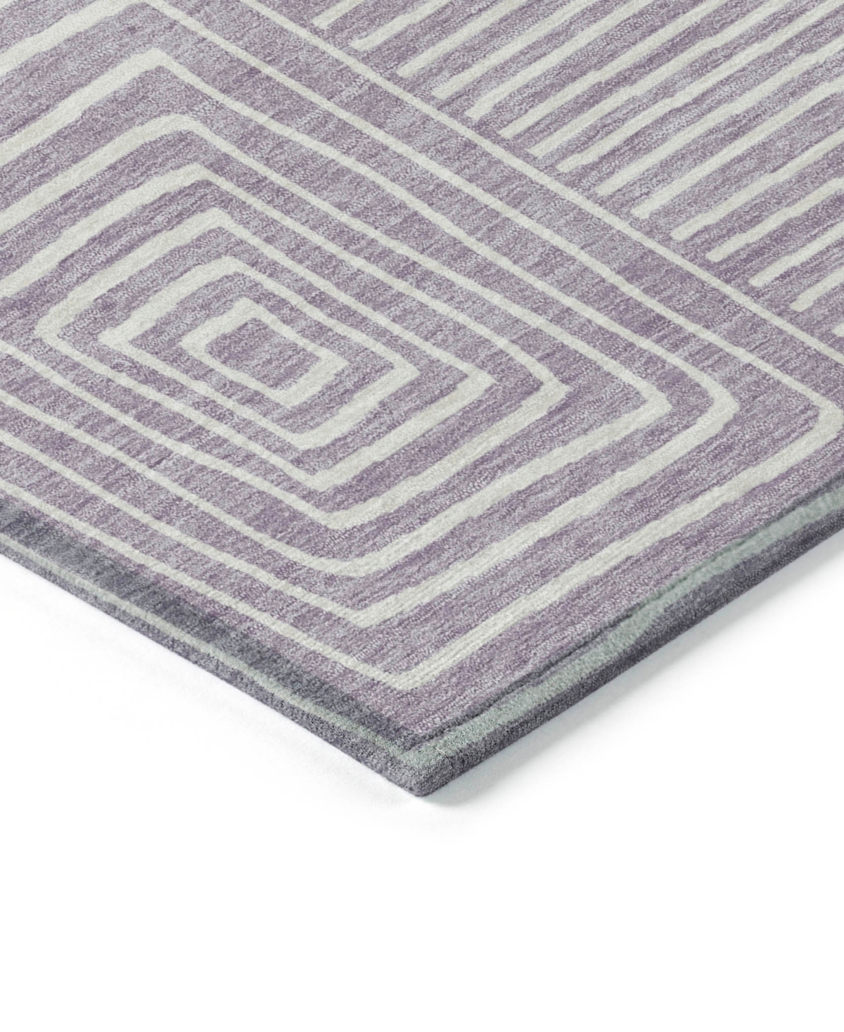 Addison Chantille Machine Washable Acn1044 3'x5' Area Rug In Lavender