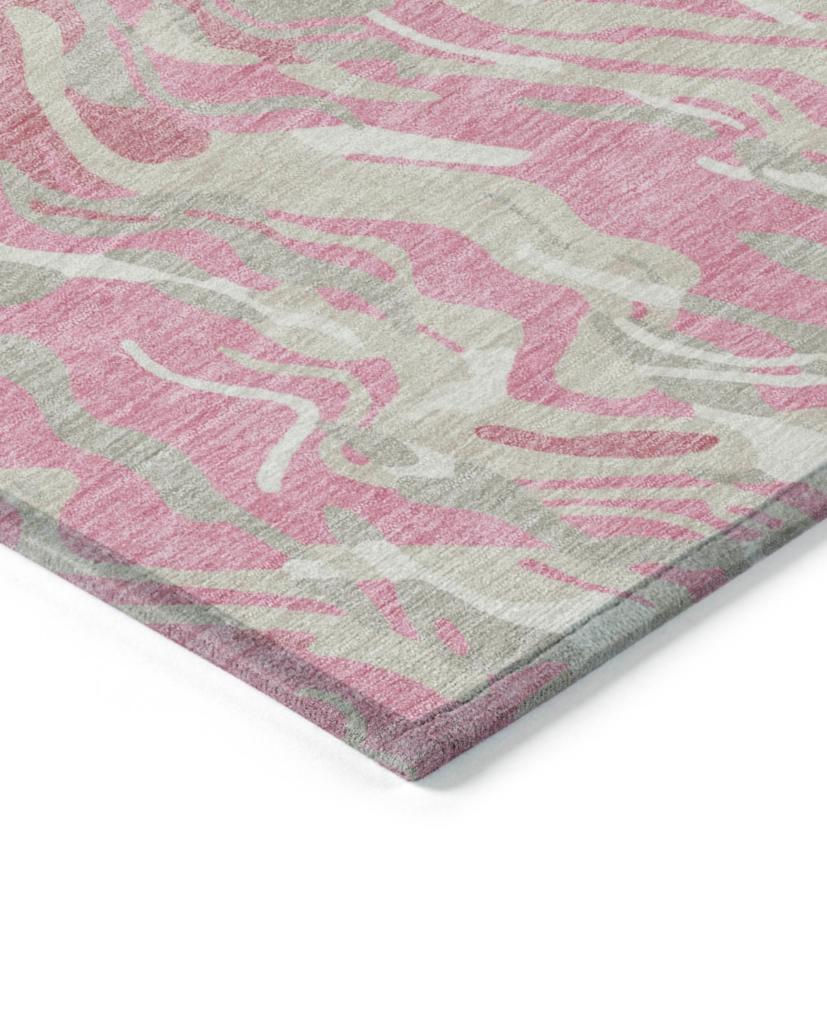 Addison Chantille Machine Washable Acn1038 2'6"x3'10" Area Rug In Pink