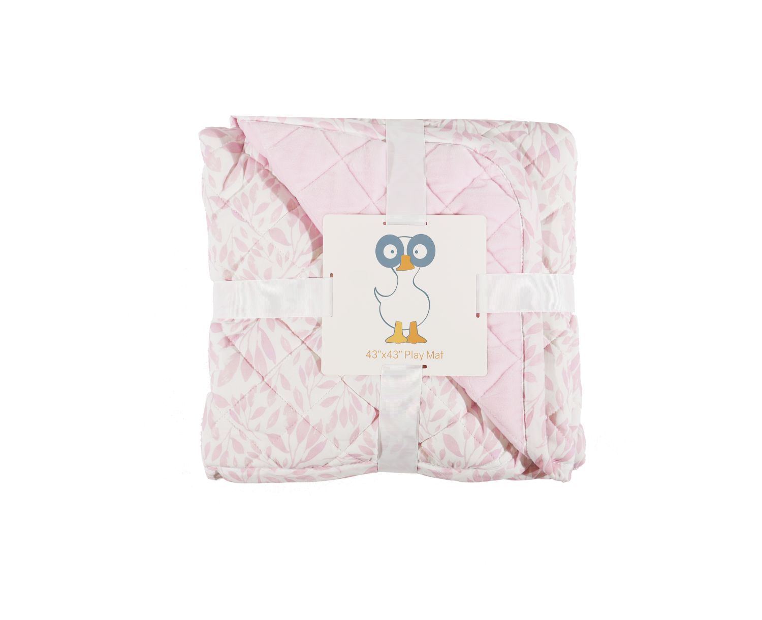 Poppy Pink Quilted Play Mat