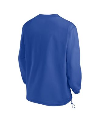 Men's Royal Kentucky Wildcats 2024 Sideline Pullover Windshirt