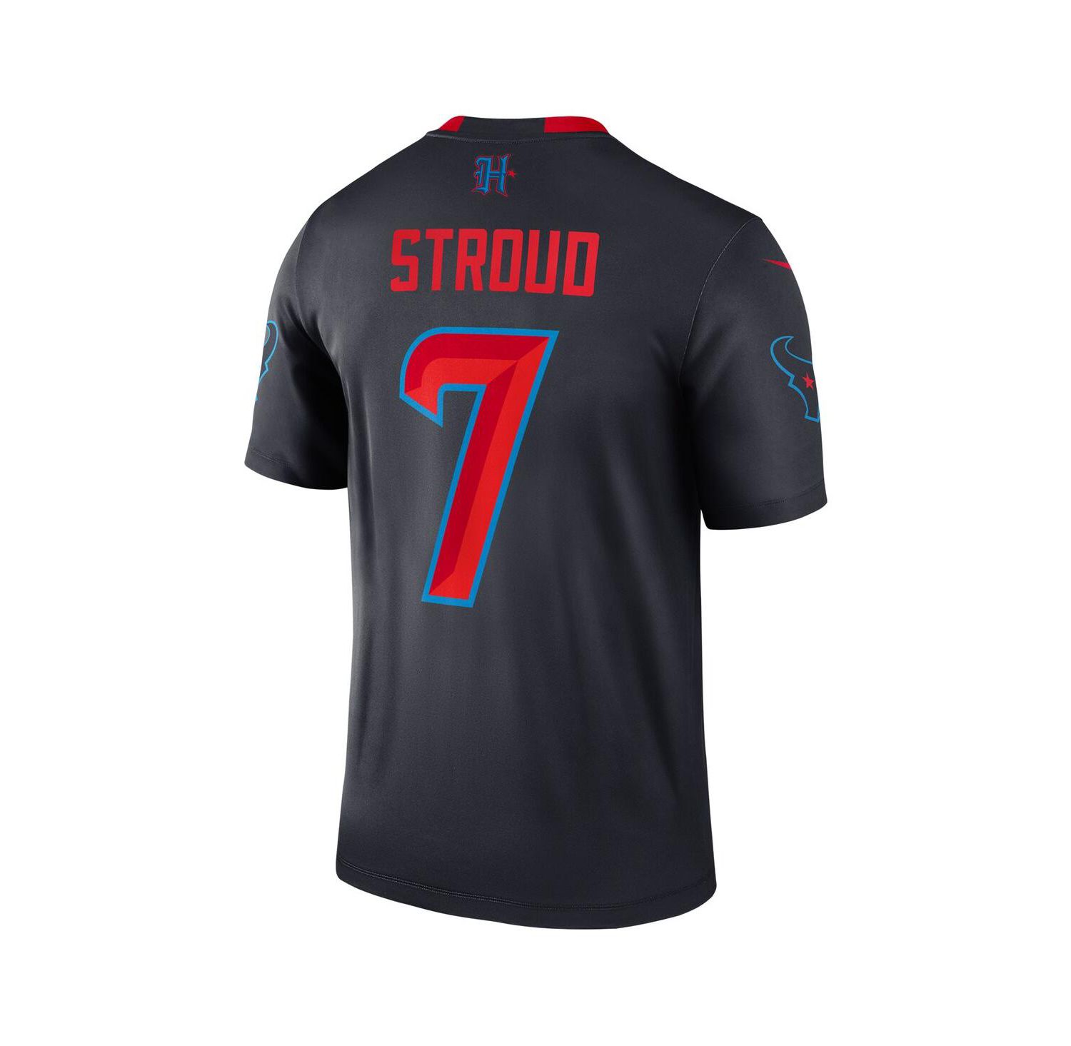 Men's C.J. Stroud Navy Houston Texans 2nd Alternate Legend Player Performance Top
