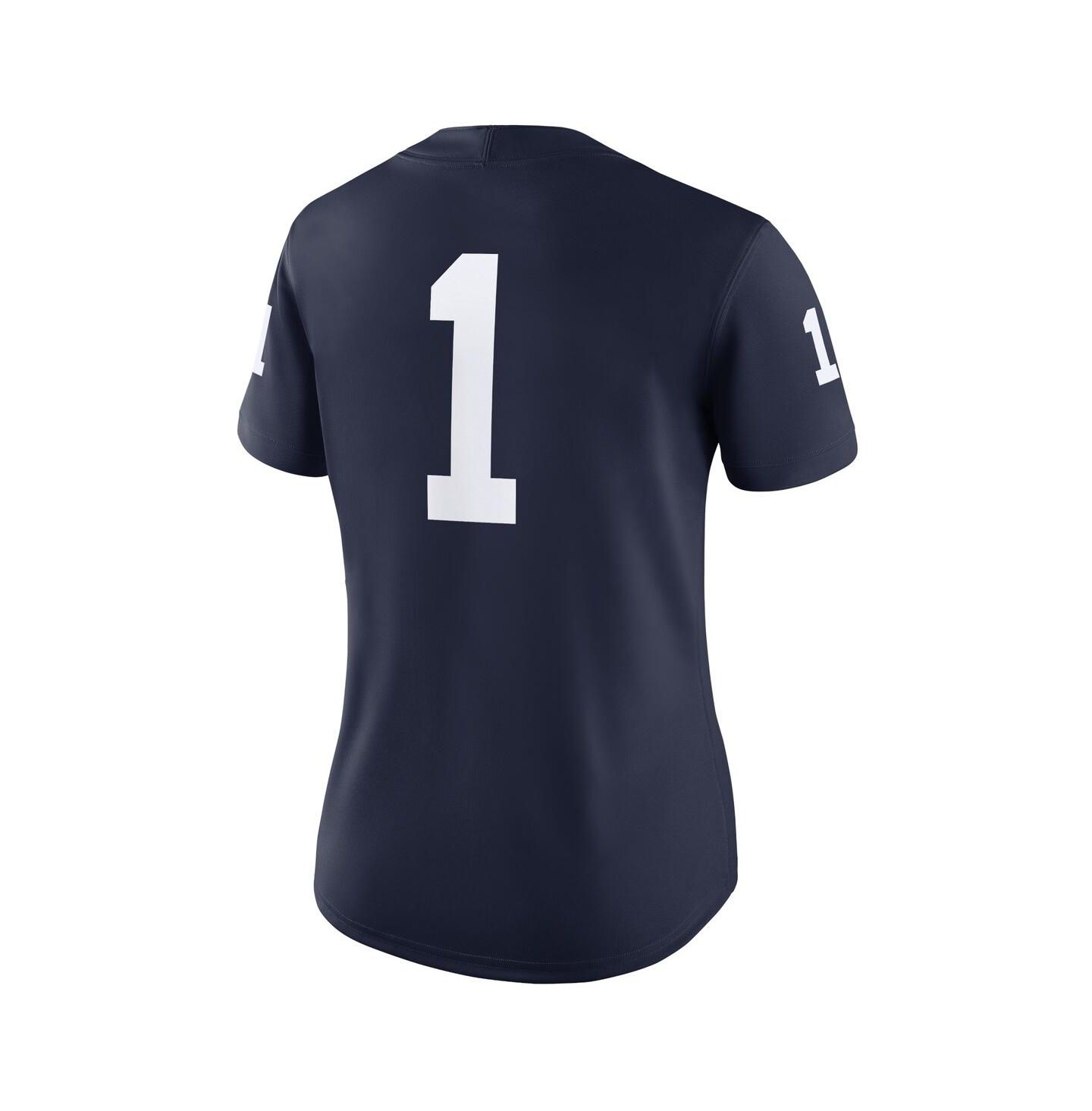 Женский топ Nike 1 Navy Penn State Nittany Lions Game Jersey — фото 2