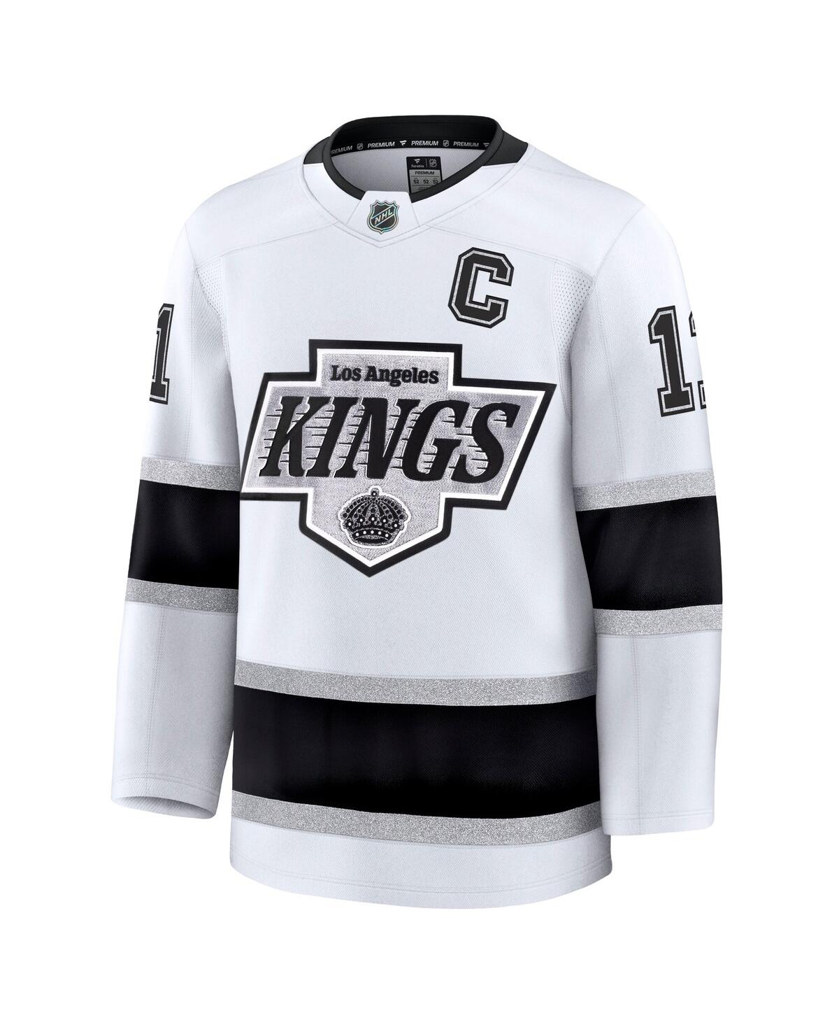 Fanatics Men's Anze KopitarLos Angeles Kings Away Premium Jersey - White
