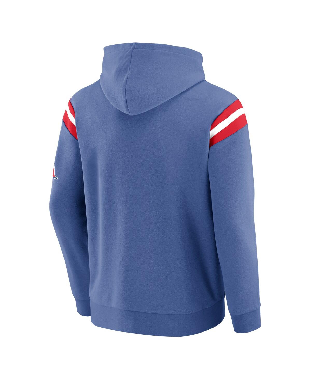 Fanatics Men'sNew England Patriots Nfl Football Pullover Hoodie - Royal