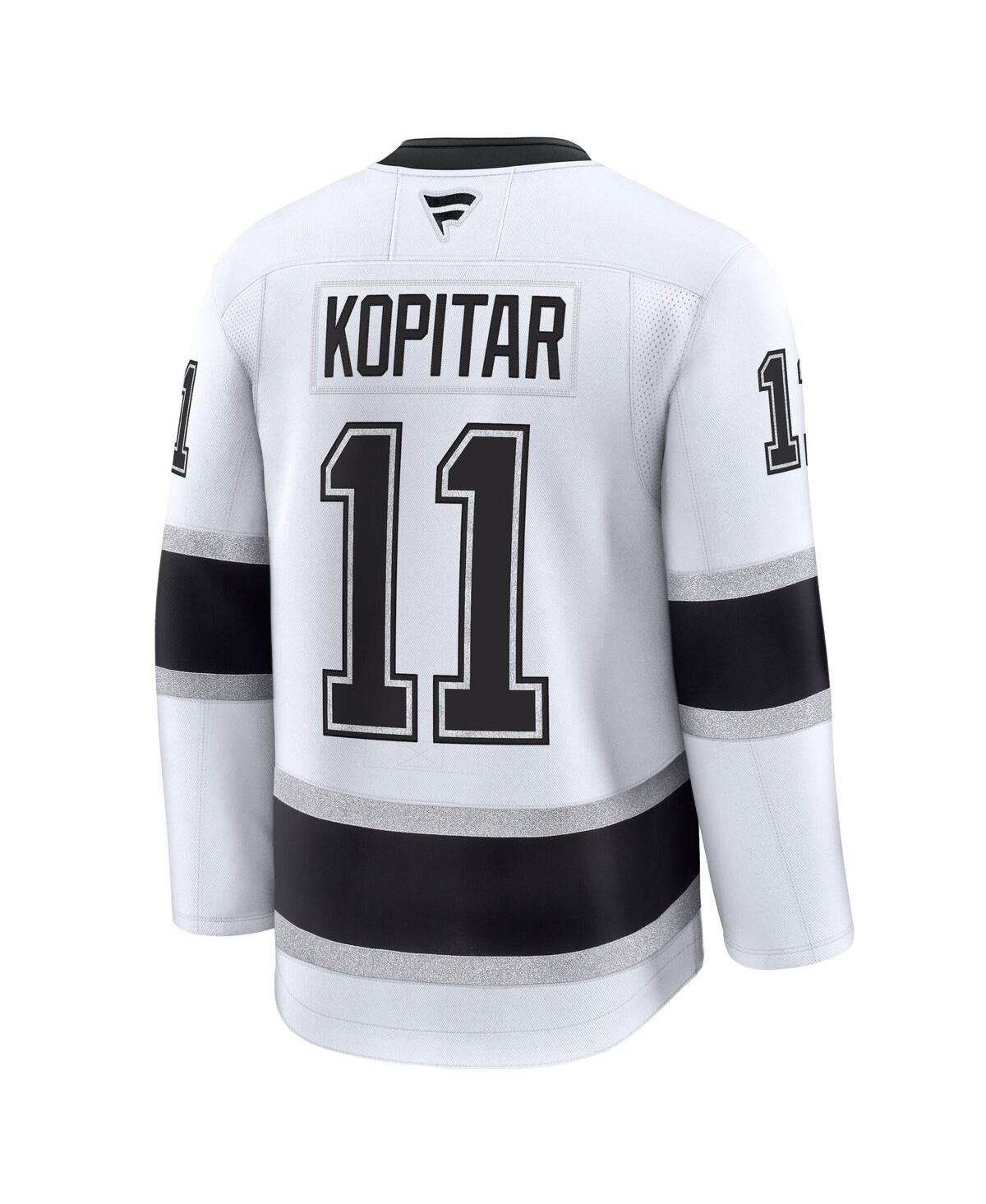 Fanatics Men's Anze KopitarLos Angeles Kings Away Premium Jersey - White