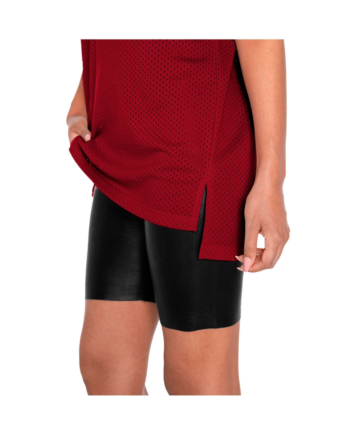 Gameday Couture Women'sOklahoma Sooners Until Kickoff Rhinestone Fashion T-Shirt - Crimson, Black