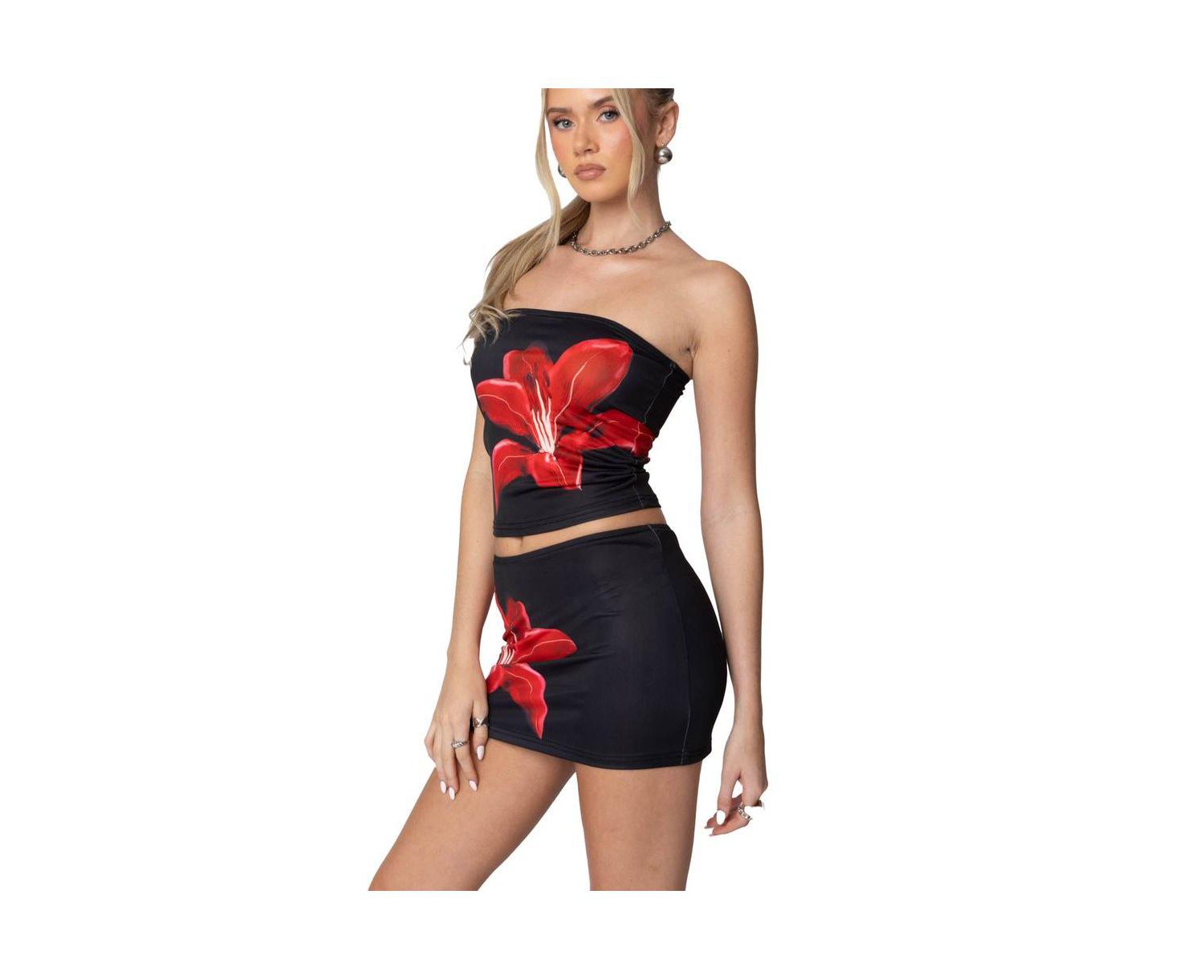 Women's Tiger Blossom Tube Top