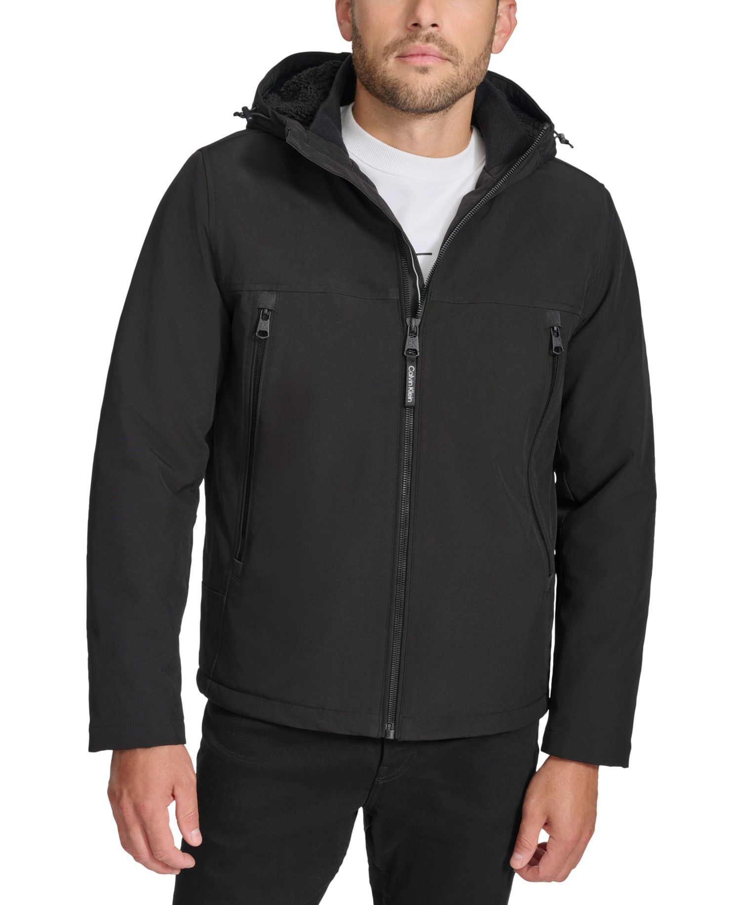 Men's Sherpa Lined Infinite Stretch Soft Shell Jacket