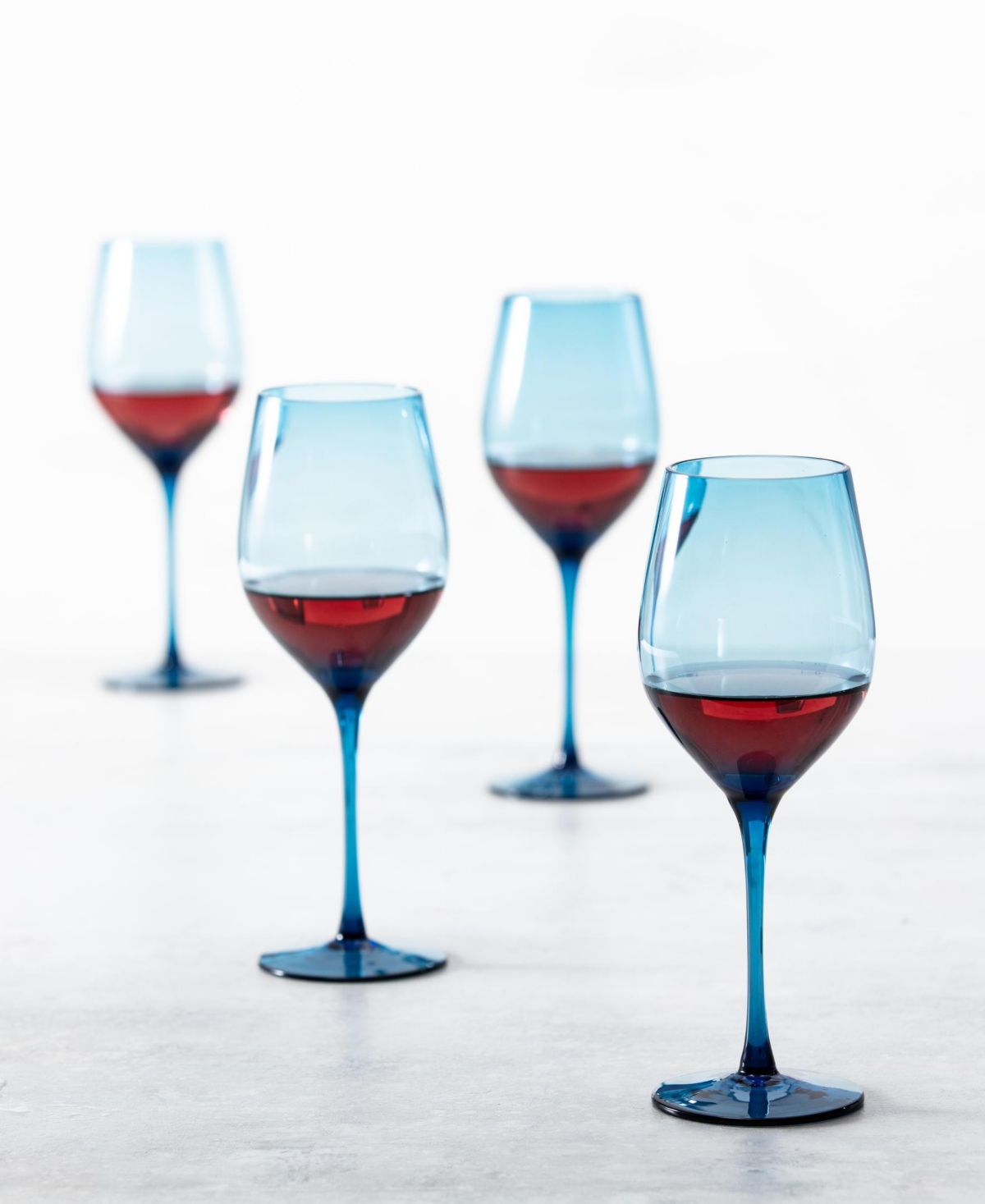 Fortessa Gala Universal Wine Glasses, Set Of 4 In Cornflower