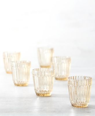 Archie Double Old Fashioned Glasses, Set of 6