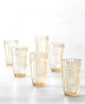 Archie Iced Beverage Glasses, Set of 6