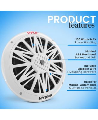 8" Waterproof Marine 2-Way Stereo Speakers - 300W, Full-Range(PLMR82)