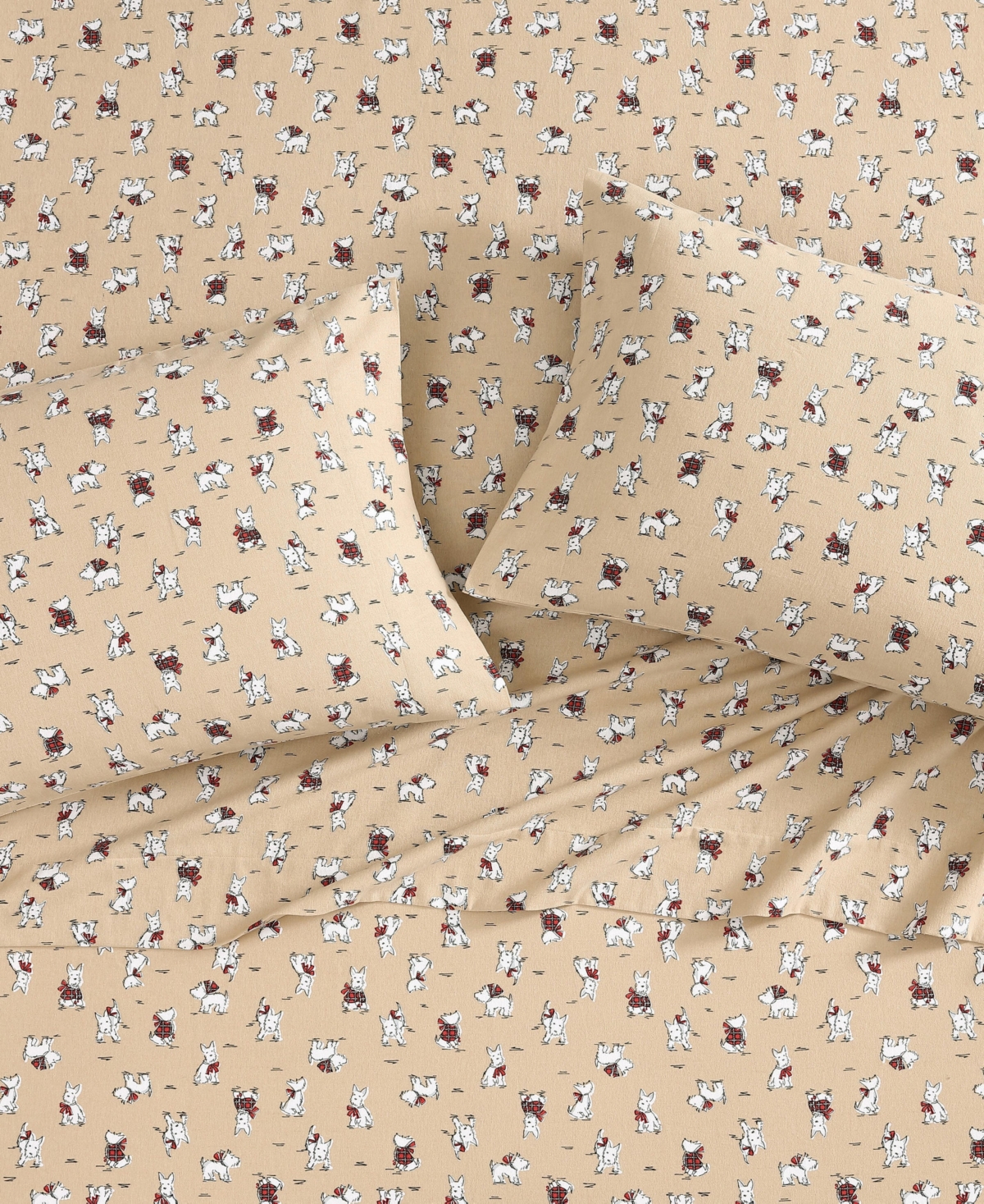 Laura Ashley Flannel -Pc. Sheet Set
