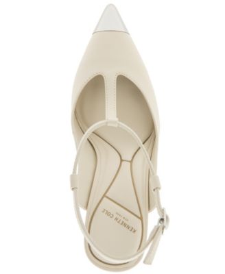 Women's Romi Cap Toe T-Strap Pumps