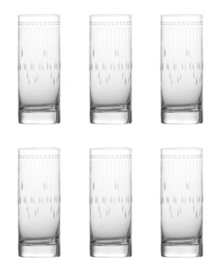 Vanity Collins Glasses, Set of 6