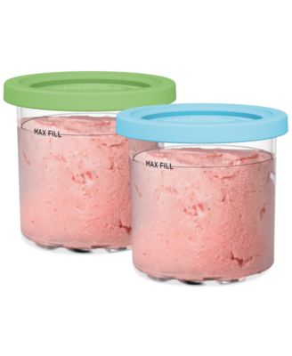 CREAMi Pint Containers with Colored Lids, Set of 2
