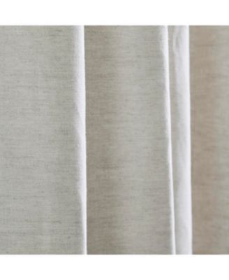 Kendall Linen Cotton Curtain Panel - Lined with Rod Pocket and Hidden Back Tabs