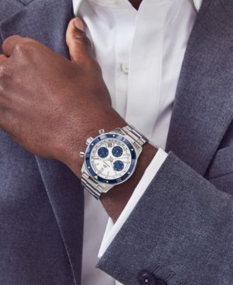 Men's Super Sub Sea Alta Swiss Automatic-Chronograph Dura Steel 904L Watch, 43mm