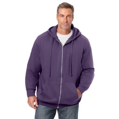 Tall Fleece Zip-Front Hoodie