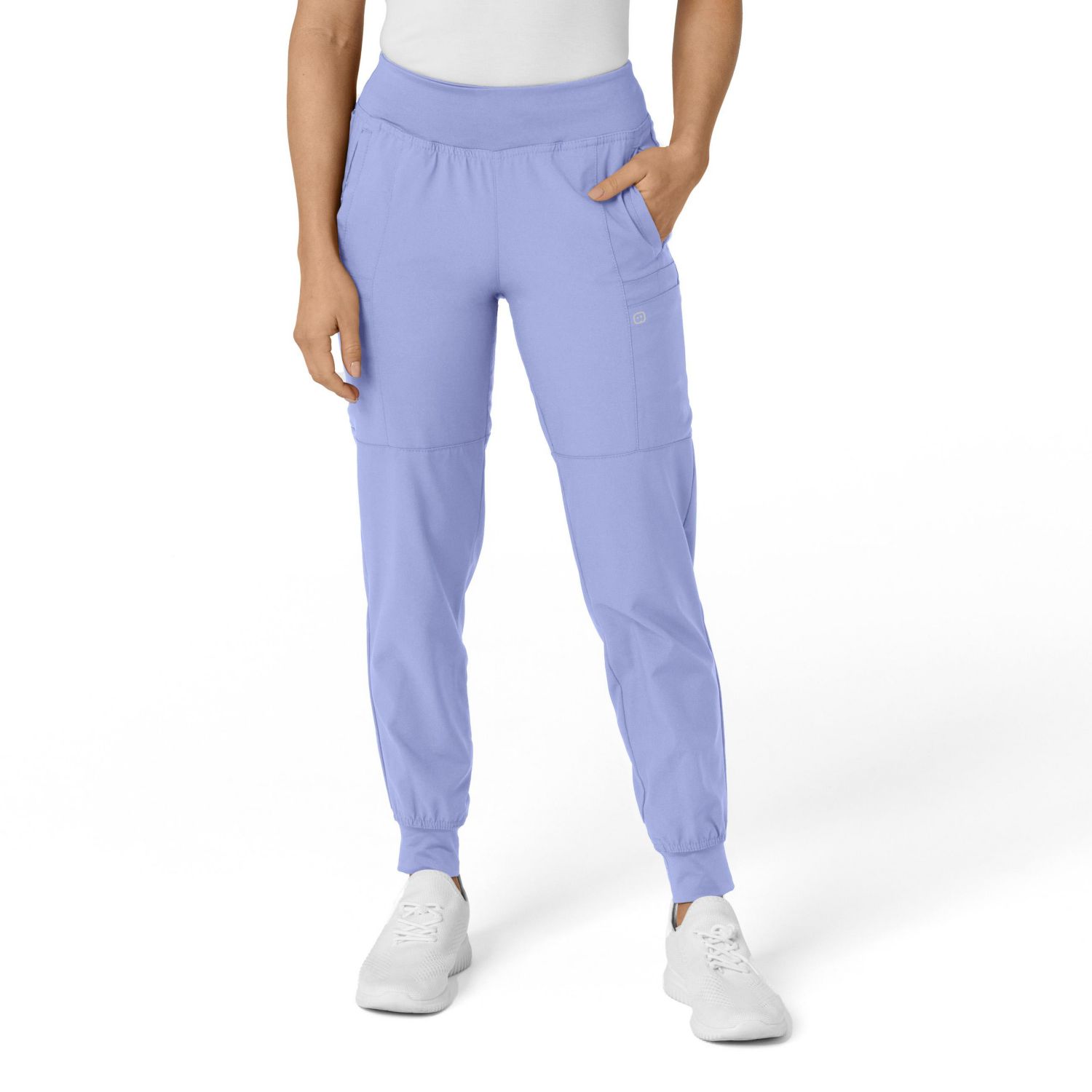 Petite W123 Comfort Waist Cargo Jogger Scrub Pant