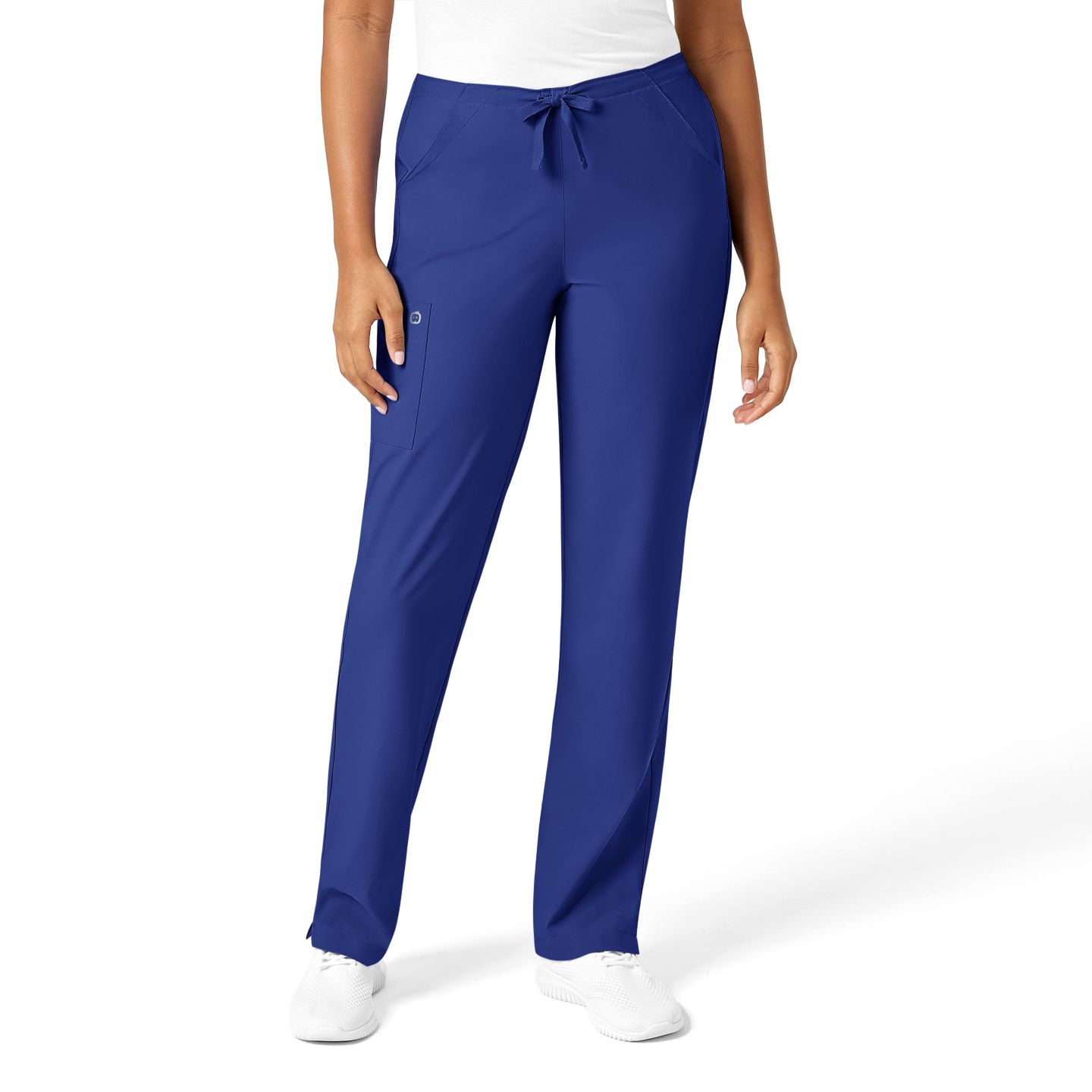 Женские брюки Wink W123 Drawstring Scrub Pant Regular, цвет: Синий — фото 1