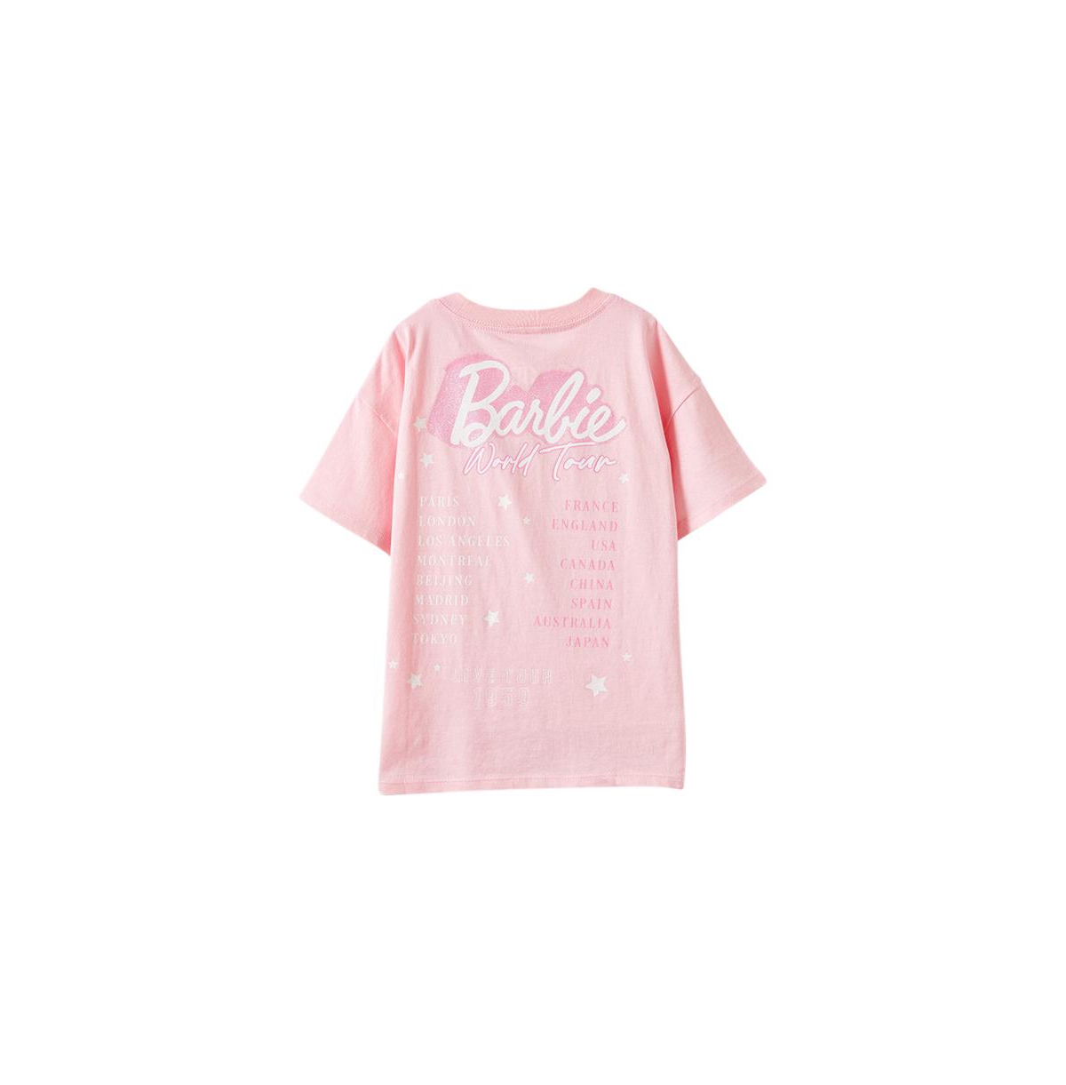 Cotton On Little Girls License Drop Shoulder Short Sleeve Tee -blush