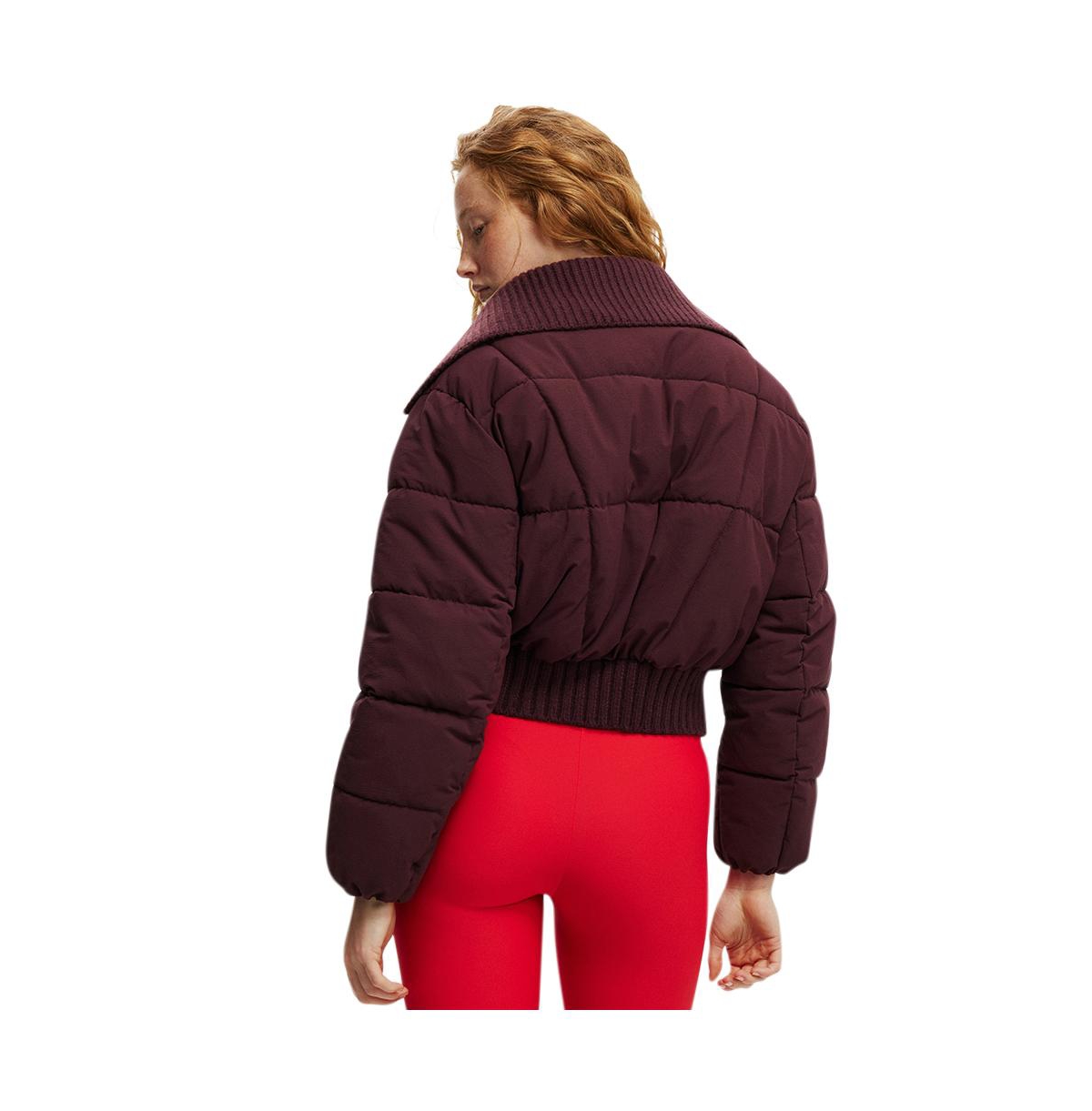 Cotton On Women's The Mother Puffer Knitted Jacket