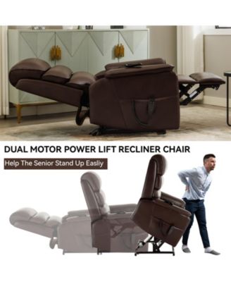 Power Lift Recliner with Heat Massage (350 lb)