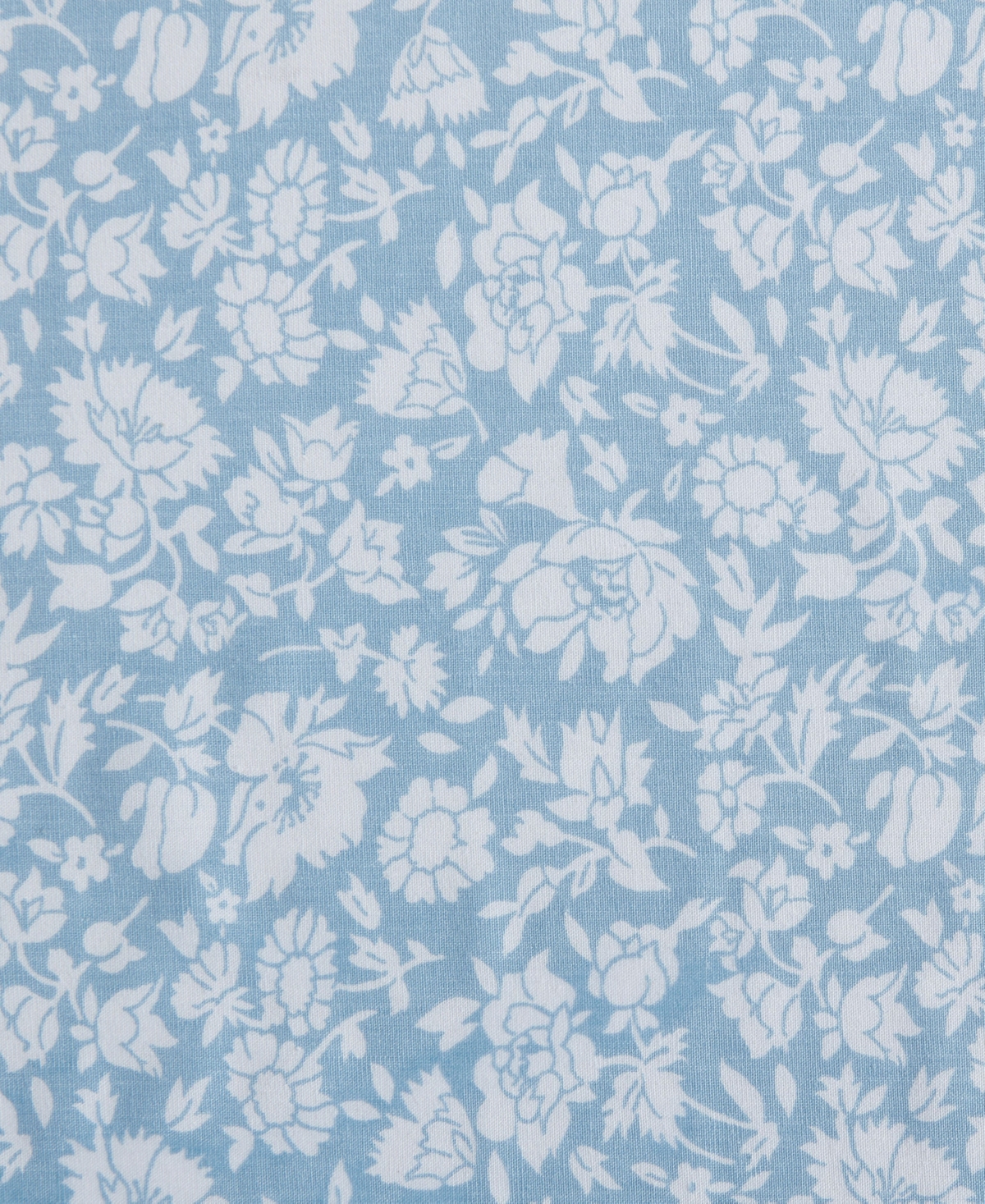 Laura Ashley 200-thread Count Cotton Percale 3 -pc. Sheet Set, Twin Xl In Heirloom Ditzy