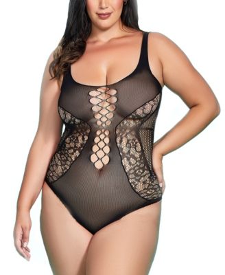 Hauty - s Women's 1Piece One Size Halter Bodysuit Lingerie