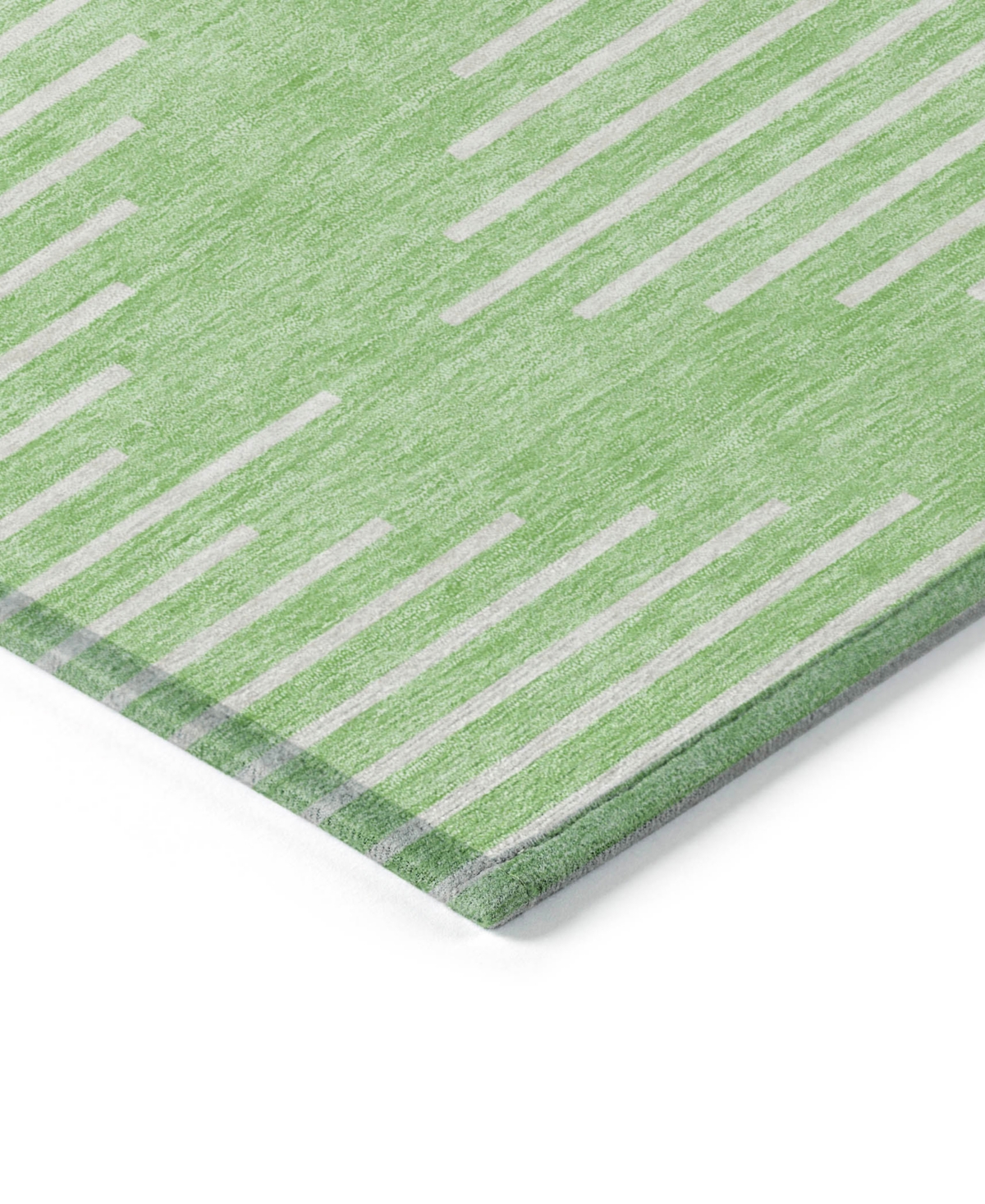 Addison Chantille Machine Washable Acn1016 8'x10' Area Rug In Mint