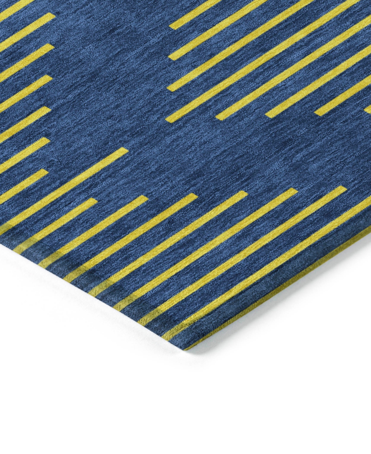 Addison Chantille Machine Washable Acn1017 2'3''x7'6'' Runner Area Rug In Navy