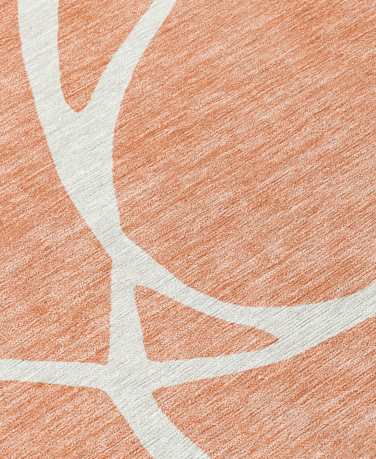 Addison Chantille Machine Washable Acn999 3'x5' Area Rug In Salmon