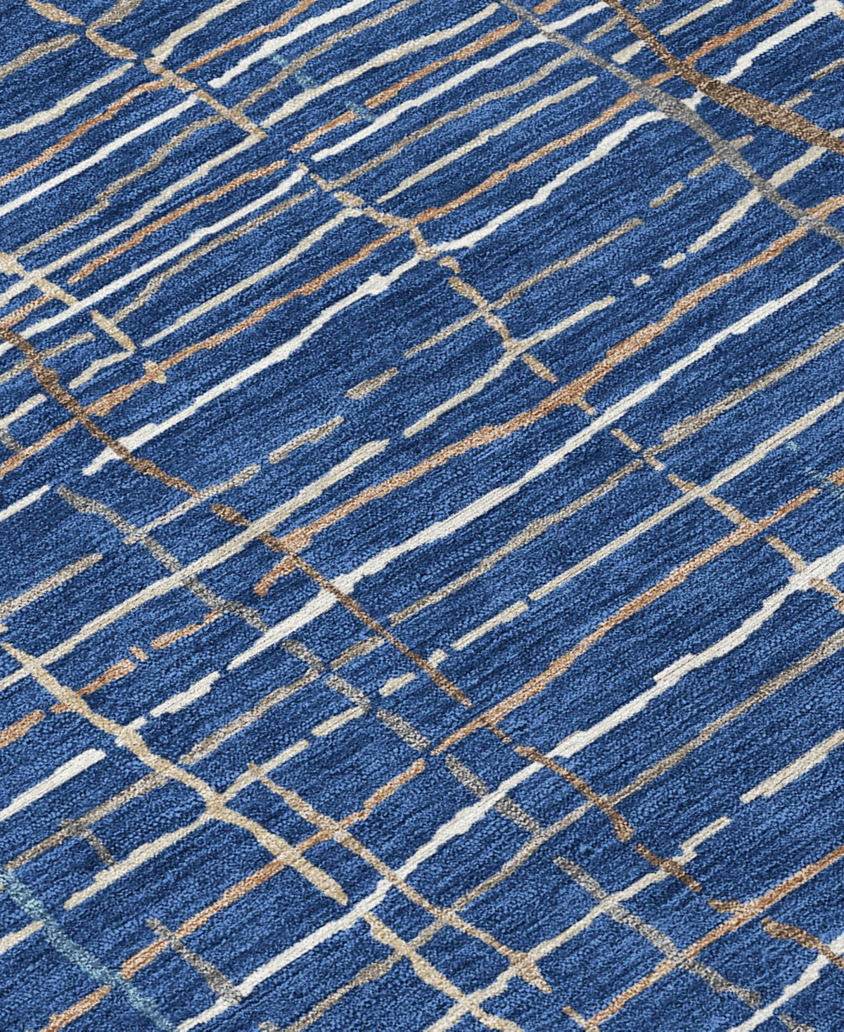 Addison Chantille Machine Washable Acn998 3'x5' Area Rug In Navy