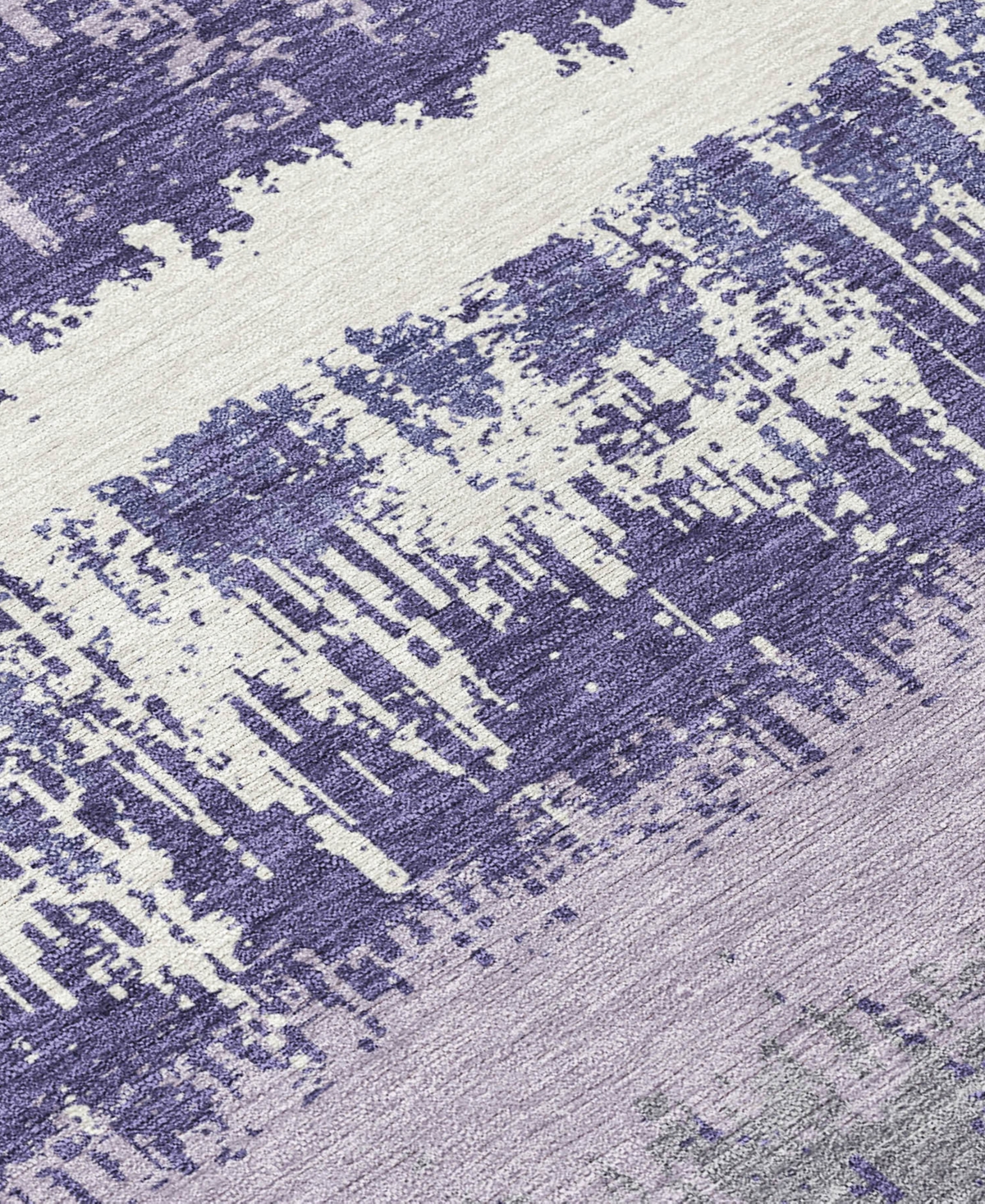 Addison Chantille Machine Washable Acn1013 2'3"x7'6" Runner Area Rug In Purple