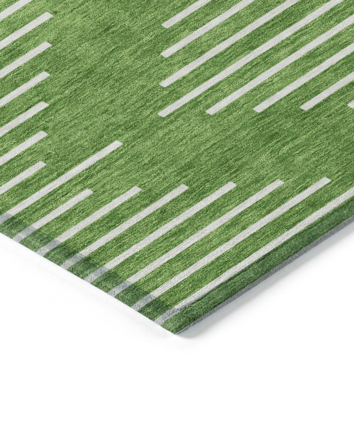 Addison Chantille Machine Washable Acn1016 10'x14' Area Rug In Green