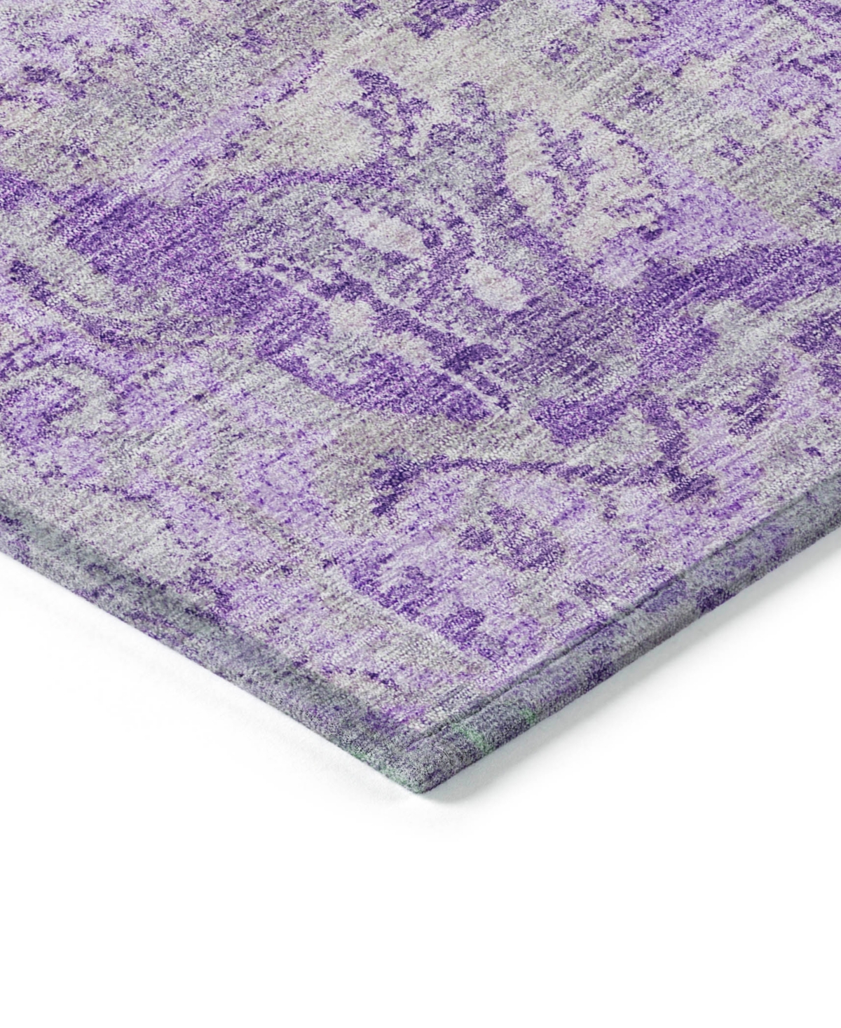 Addison Chantille Machine Washable Acn1102 9'x12' Area Rug In Lavender