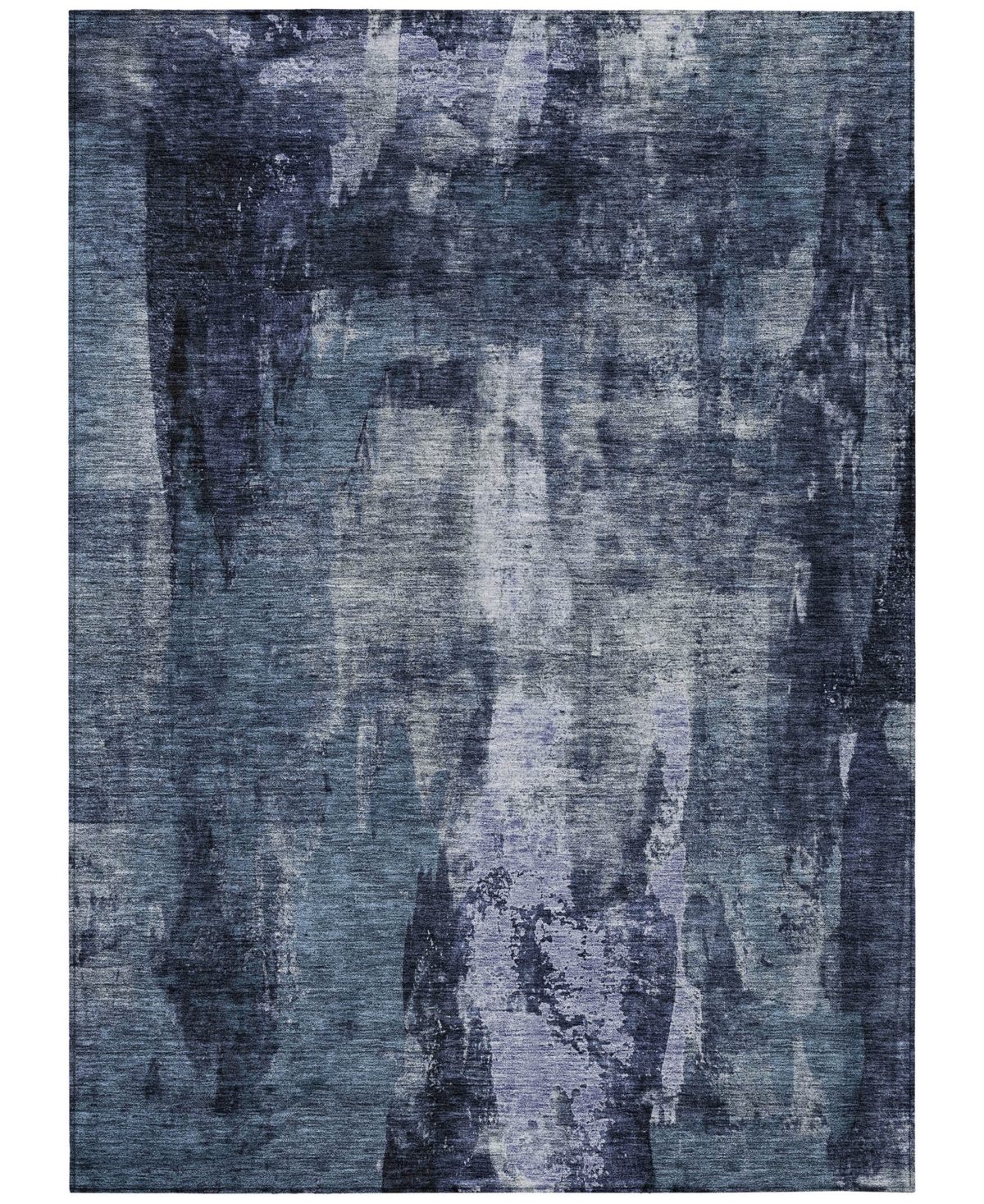 Addison Chantille Machine Washable Acn1077 8'x10' Area Rug In Navy