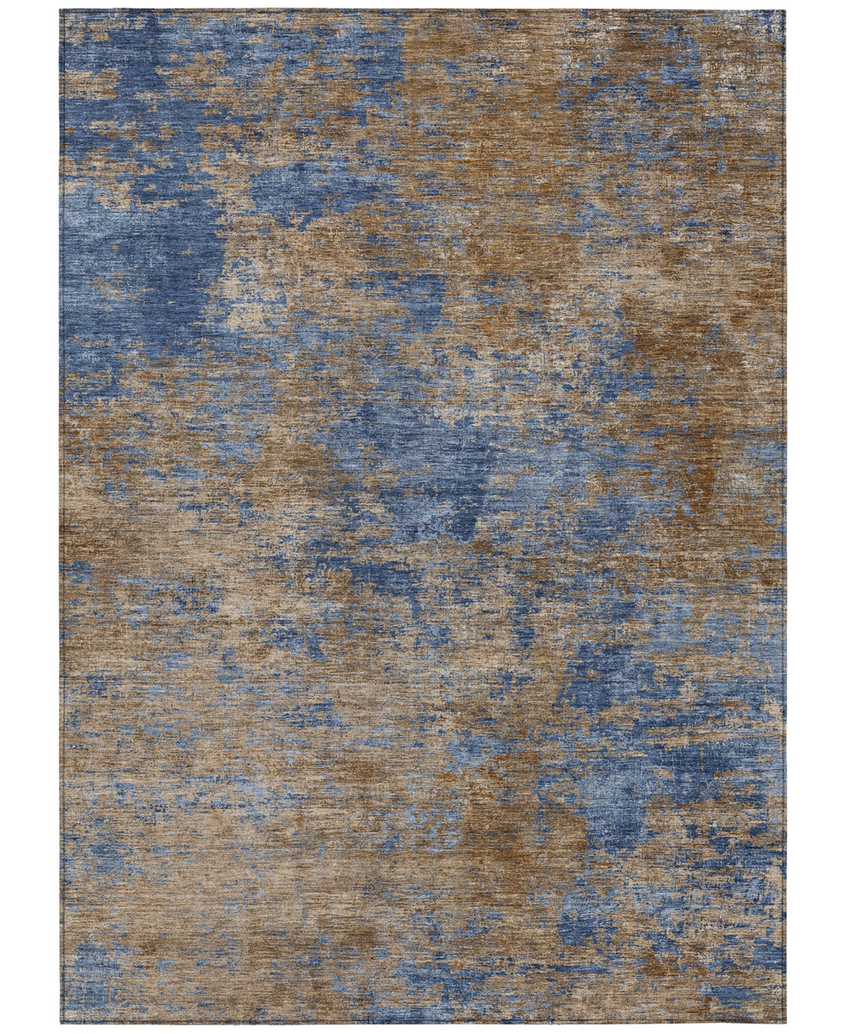 Addison Chantille Machine Washable Acn1093 5'x7'6" Area Rug In Navy