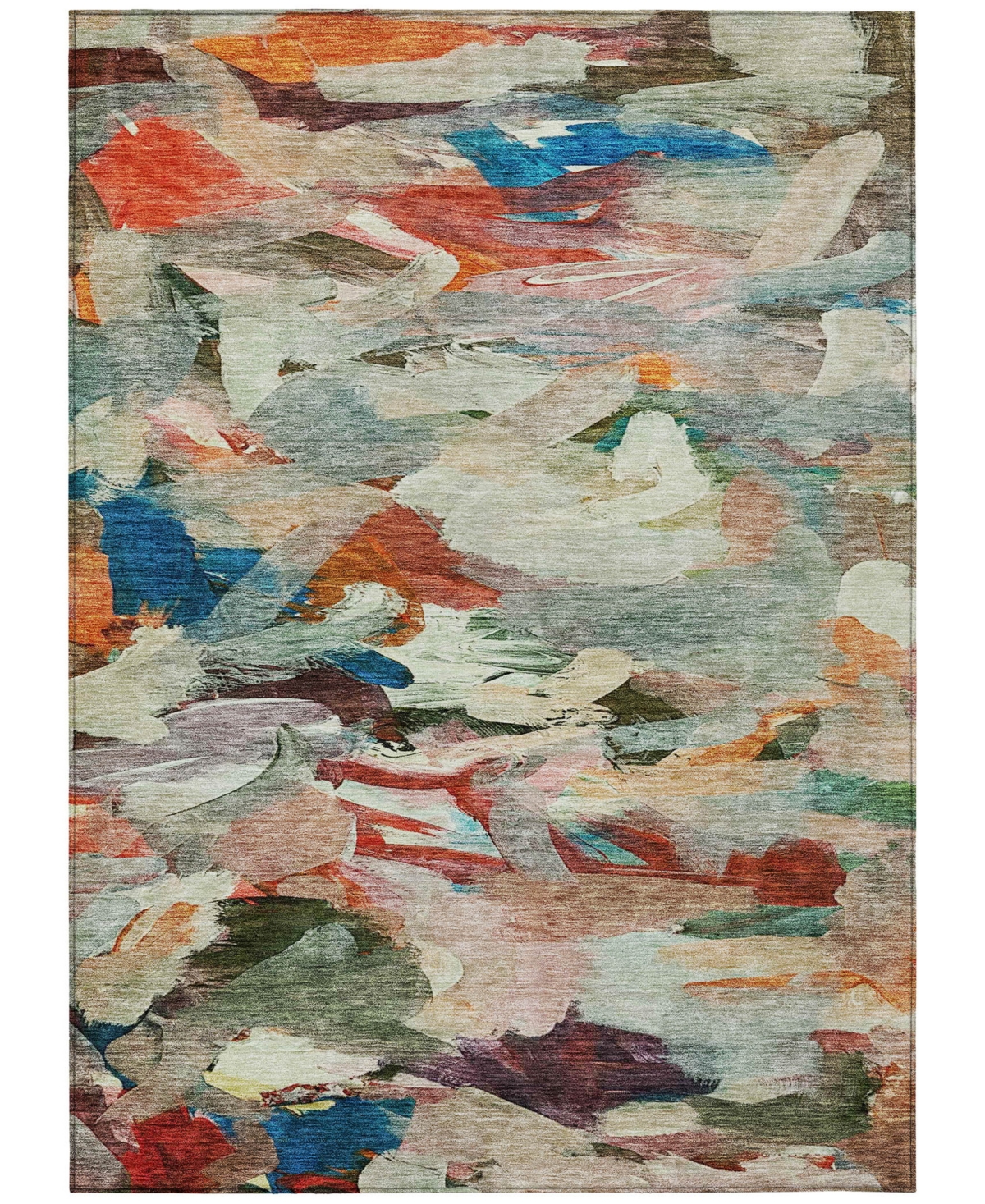 Addison Chantille Machine Washable Acn1075 3'x5' Area Rug In Green