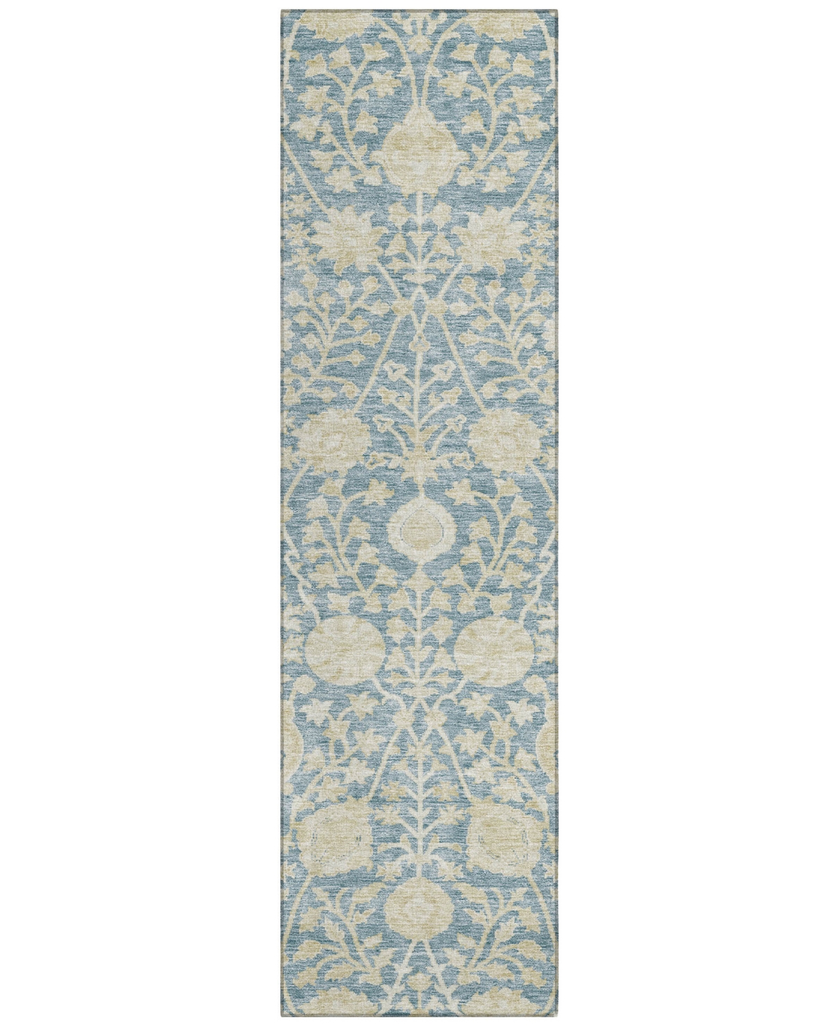 Addison Chantille Machine Washable Acn1086 2'3"x7'6" Runner Area Rug In Mist