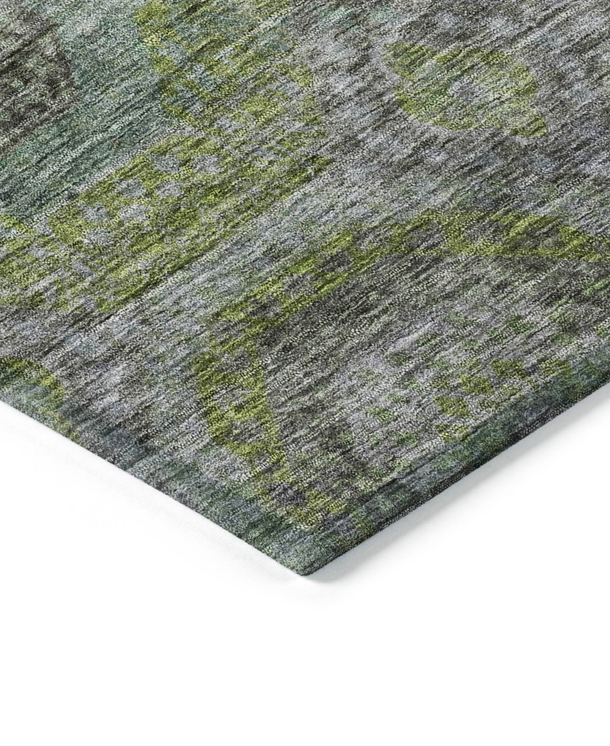 Addison Chantille Machine Washable Acn1221 8'x10' Area Rug In Olive