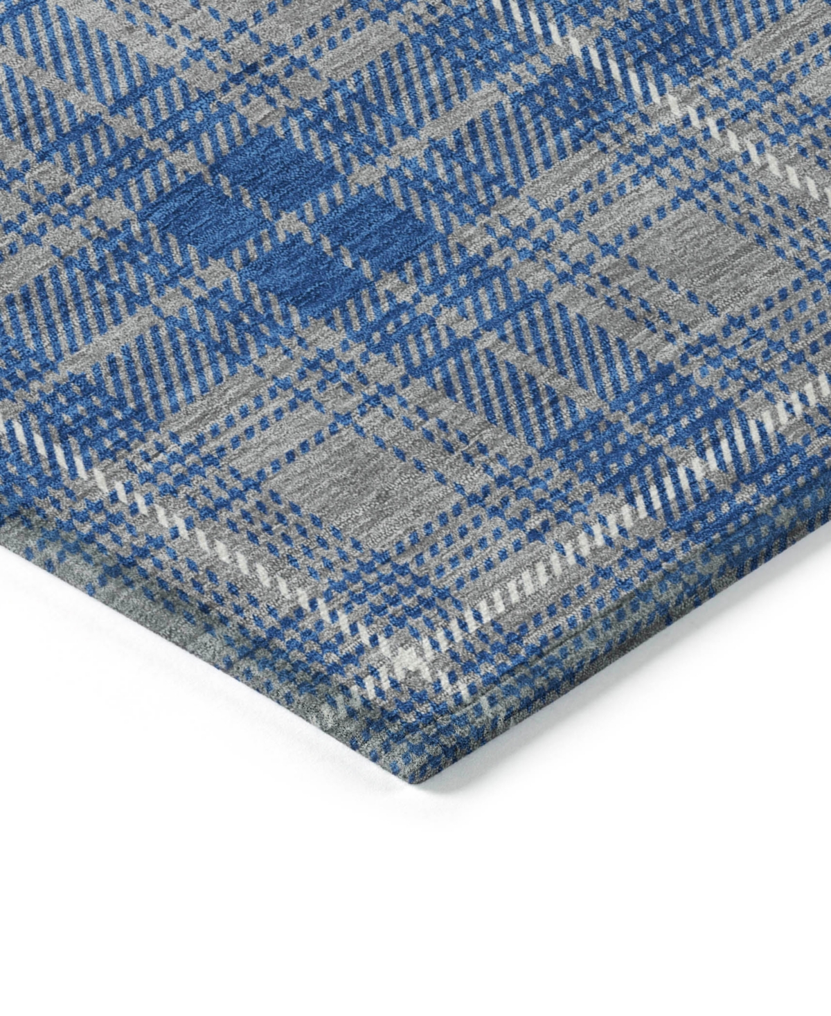 Addison Chantille Machine Washable Acn993 8'x10' Area Rug In Gray